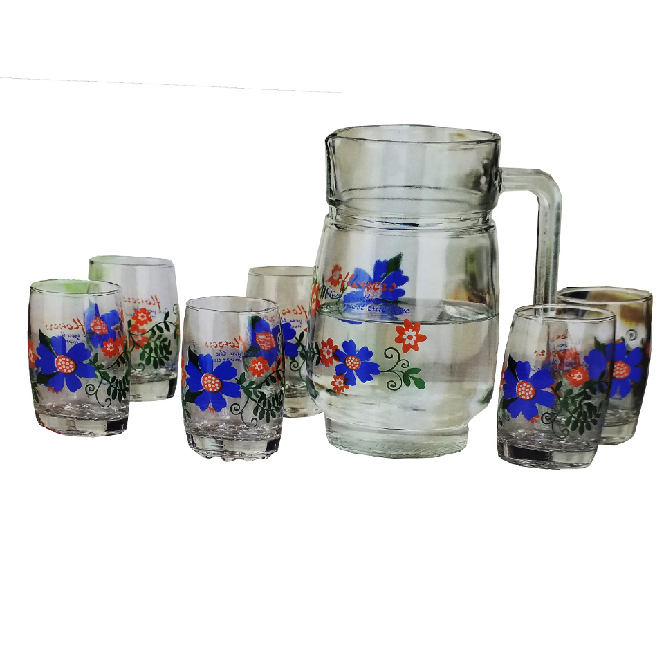 KITCHEN Water glass Water set 7 pcs set