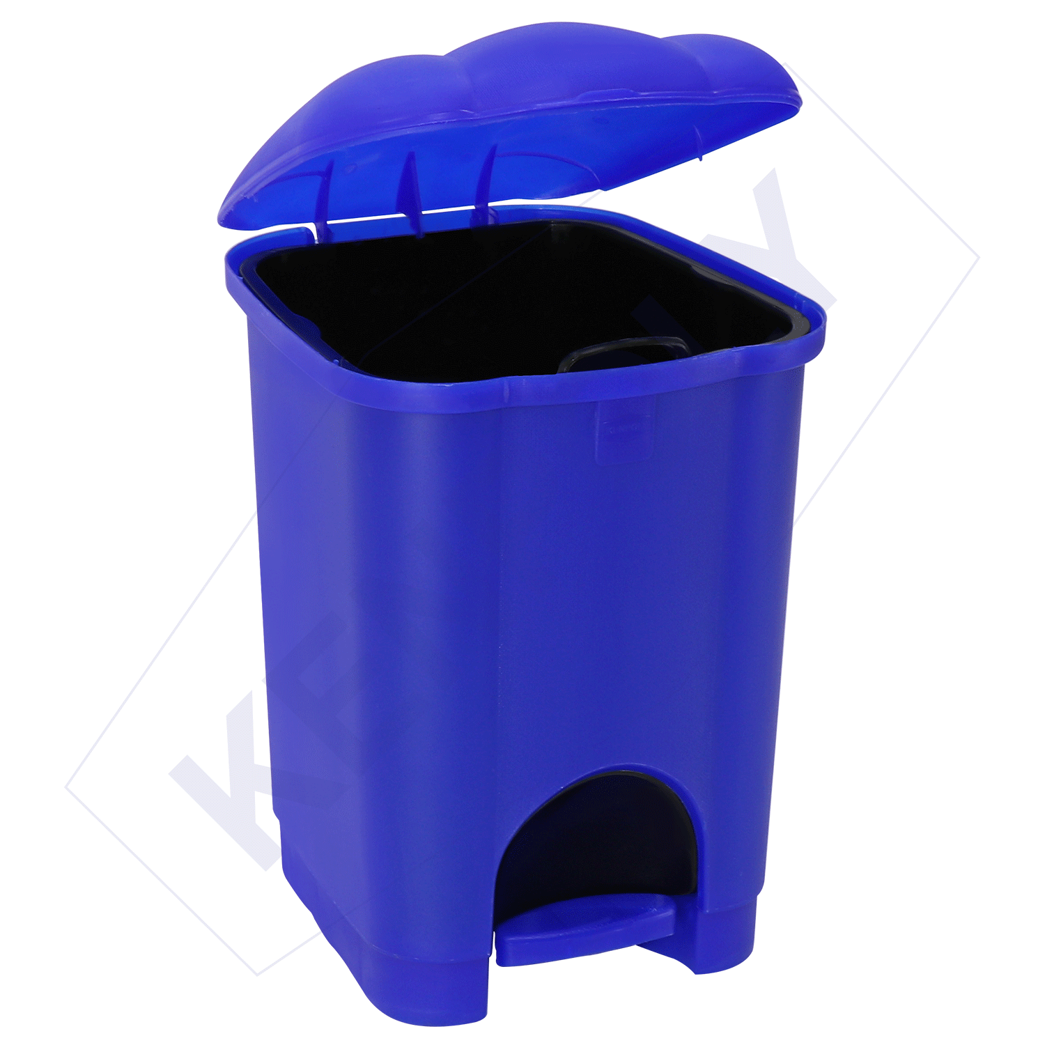 HOME & LIVING Plastic Products Trash Bin Kenpoly Pedal Bin No